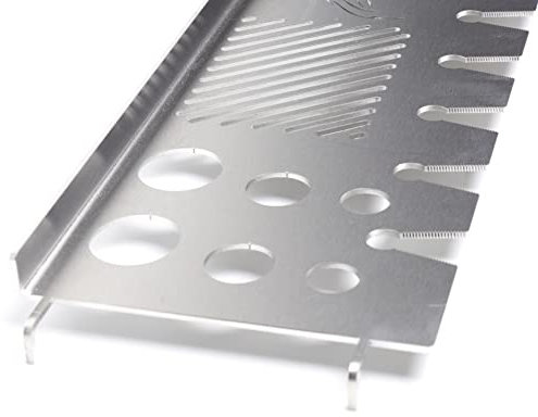 Kette´s Grillzubehör Edelstahl Warmhalterost Multi kompatibel mit Gasgrills von Rösle (Videro G4) als Ersatz für das Orginal