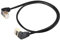 SinLoon Cable Ethernet RJ45 Cat8, cable de red Cat8 de alta velocidad macho a macho de 90 grados, cable de conexión SFTP de 40 Gbps de 2000 MHz para servidor de módem router (UP to UP)
