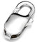 My-Bead 1 pezzo Chiusura moschettone 16mm Argento 925 per la creazione di gioielli Bracciali Collane DIY