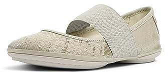 Camper Women's Right Nina Ballet Flats, Multicolour 240, 5 UK