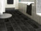 Alpha-Tex PVC Bodenbelag Vinylboden in marmorierter Fliesen Art, Zuschnitt (4m breit, 10m lang)
