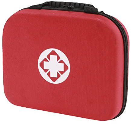 Tragbar Reise Erste Hilfe Set, Medikamententasche Unterwegs Klein Mini Erste Hilfe Tasche Leer Reiseapotheke Wasserdicht kindernotfallbox Apothekentasche Notfalltasche für Im Büro Auf Reisen