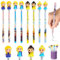 VOCDEMERI Cartoon Stapelbare Buntstifte - 8er Set mit Elsa Design, perfekt für Schule und Geschenke
