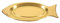 NIYANGLE Assiette À Poisson Plateau À Poisson Plat À Poisson Plateau En Forme De Poisson Pour La Maison Restaurant Cuisine Plateaux Décoratifs Doré 35 Cm