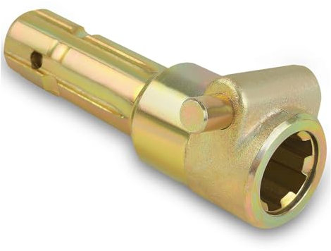 Rallonge de Prise de Force 70 HP, Adaptateur de Prise de Force, Femelle 1-3/8 et 6 Cannelures, Mâle 1-3/8 et 6 Cannelures, Rallonge de Prise de Force Améliorée pour Tracteur