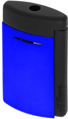 S.T. Dupont 010871 Feuerzeug Minijet Blau/Schwarz