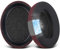 SOULWIT Cooling-Gel Earpads Cushions Replacement for Sennheiser HD650, HD660 S, HD660S2, HD600, HD6XX, HD58X, HD580, HD565, HD545, HD535 Headphones, Ear Pads with Ice Silk Fabric - Burgundy