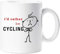 kisoyo Mens I'd Rather Be Cycling Mug Present Dad Boyfriend Man Gift Cyclist