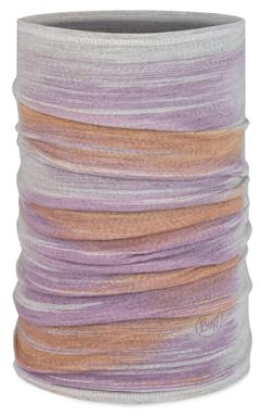 BUFF®| Merino Lightweight Prints Schlauchschal Männlich Weiblich Erwachsene, Multifunktionaler Schal aus 100% Merinowolle, Wandern, Outdoor, Nachhaltig, Leicht, Schlanke Passform, Einheitsgröße, Multi