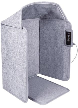 Untertisch-Fußwärmer – 210 W, faltbare Raumheizung, schnell erwärmendes Fußwärmer-Pad | Temperaturverstellbares Heizkissen mit kippbarem 45°-Winkel, winterliches Innenwärmezubehör für den Schreibtisch