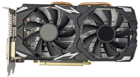 ELICTECH RX 580 Grafikkarte 8GB GDDR5 256bit Video Gaming Grafikkarte mit 3 DisplayPort DVI Ausgang Kühllüfter Gaming Grafikkarte für Gaming PC