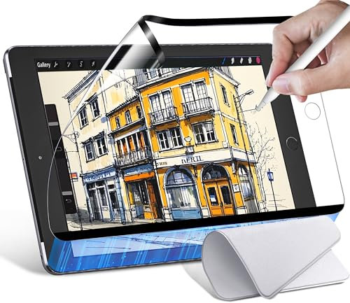 Watana Paper-Feel Magnetischer Schutzfolie für iPad (9,7 Zoll, 2018/2017 Modell, 6./5.Generation), iPad Air 1/2, iPad Pro 9,7 Papiergefühltes Matte Displayschutz zum Schreiben Zeichnen