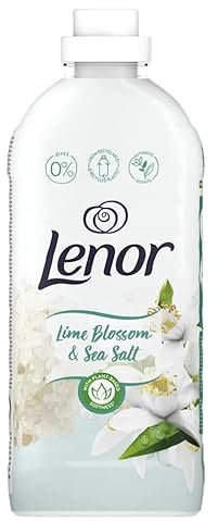 8er Pack - Lenor Weichspüler flüssig - Lime Blossom & Sea Salt - 48 Wäschen/1,2 Liter