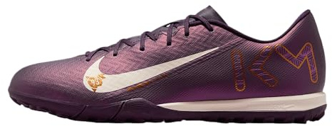 Nike Mercurial Vapor 16 Academy Kylian Mbappe TF Scarpe da calcio basse (FQ8384-500, Grand Purple/Pale Ivory), Viola grandi/Avorio pallido, 41 EU