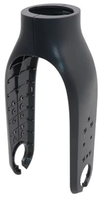 AQXYWAZQ Forcella Anteriore in Lega di Alluminio for Monopattino Elettrico M365, Protezione for Forcella Anteriore, Supporto Ruota Anteriore(Black)