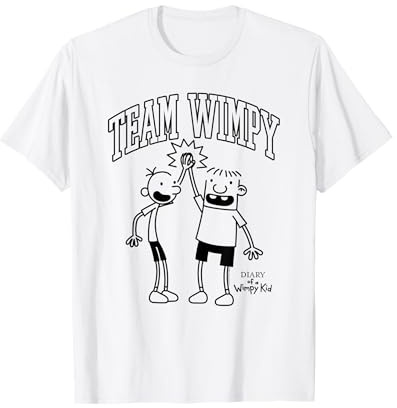 Diary of a Wimpy Kid Team Wimpy High Five Funny T-Shirt