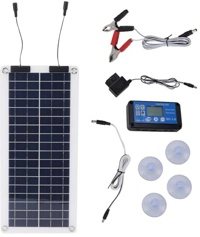 Solar-Tropfen-Ladegerät - Optimale Batterielebensdauer, 100 W wasserdichtes Design | Kfz-Solar-Tropf-Ladegerät, temperaturbeständiger Energielieferant