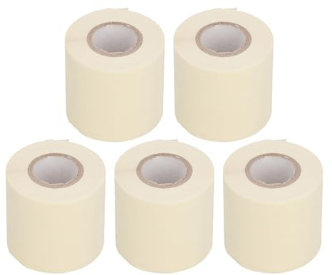 Agatige 5PCS Air Conditioner Pipe Tape, 6cm Width Portable AC Insulation Wrap Pvc Pipe Insulation Protective Wrapping Tapes for AC Air Conditioner Sealing (Beige)