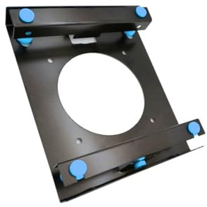 amangul 3,5-Zoll Festplatten Stoßdämpferhalterung, Gumminägel für 3,5-Zoll auf 5,25-Zoll Schachtumwandlung, schützen vor Vibrationen. Festplatten Stoßdämpfer