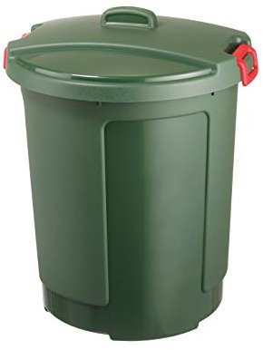 Sunware Gartentonne Megano 75 l Mülleimer Abfalltonne mit Deckel