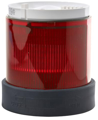 Schneider Electric Leuchtelement XVBC34 | Signalsäule und Kompaktsignalstation | Innenbereich und Außenbereich,Dauerlicht | Rot | 250 V | PCE | Green Premium Produkt
