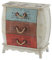 Mendler Kommode Leiria Schubladenkommode Schrank Shabby-Look, Vintage, 74x70x36cm