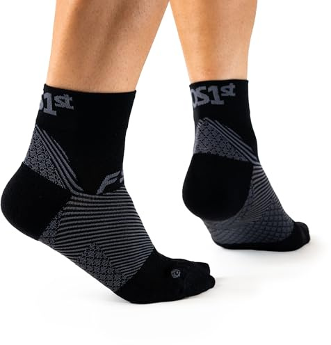 ORTHOSLEEVE FS4 Orthotic Socks XL Black