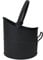 Simpa® Classic Black Fireside Coal Fire Log Scuttle Bucket Kindling Hod