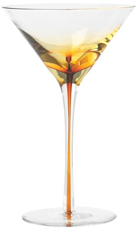 Broste Copenhagen Amber Martiniglas Caramel 18,9cm