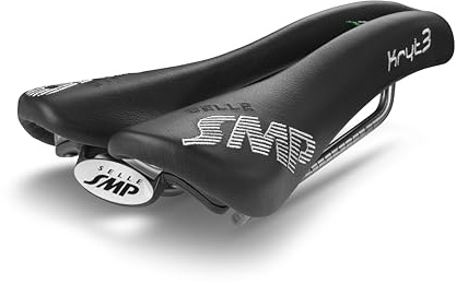 Selle SMP Unisex – Erwachsene Kryt 3 Renradsattel, Schwarz, 245 x132 mm