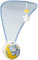 Chicco Next2Moon Kinderbett-Projektor mit Licht und Geräuschen, beweglich, abnehmbares Panel und Karussell, ab 0+ Monate, blau, 00009828200000