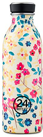 24Bottles Gourde Ultra Légere Pour L’Eau | Gourde Réutilisable en Acier Inox sans BPA | Urban Bottle | Design Original Italien - Petit Jardin, 500 ml