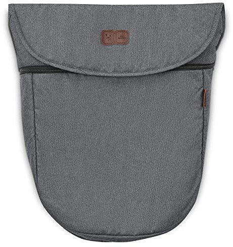 ABC Design Beindecke Diamond Edition - ideal für die Übergangszeit - kompatibel mit allen ABC Design Kinderwagen - waschbares Material - Farbe: asphalt