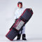 XCMAN Roller Snowboardtasche mit Rollen, verstellbare Länge – extra lang/breit/tief, wasserdicht – mit Schutzrippen