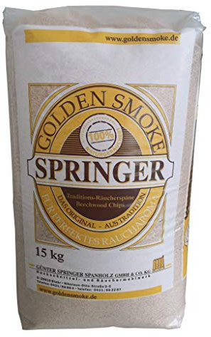 Golden Smoke 15kg Type HB 500-1000 Buchenmehl Räuchermehl Räucherspäne
