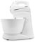 SOGO Amasadora para Repostería, Pan y más, Mezcladora y Batidora de Varillas, Con bol Giratorio 3L sin tapa, Con 5 velocidades + Turbo, Sin BPA 300W Blanco (SS-14290)