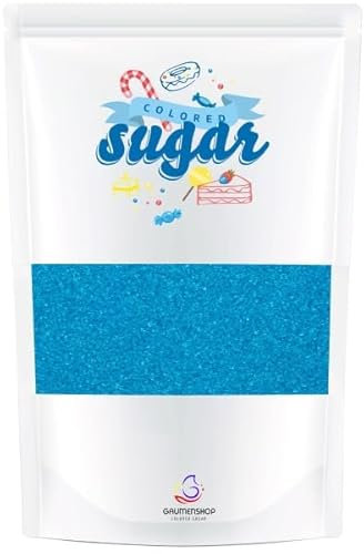 Bunter Zucker Blau Royalblau 100g Dekorzucker