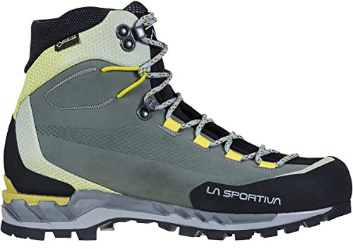 LA SPORTIVA W Trango Tech Leather GTX Grau - Gore-Tex Leichter robuster Damen Wanderschuh, Größe EU 41.5 - Farbe Clay