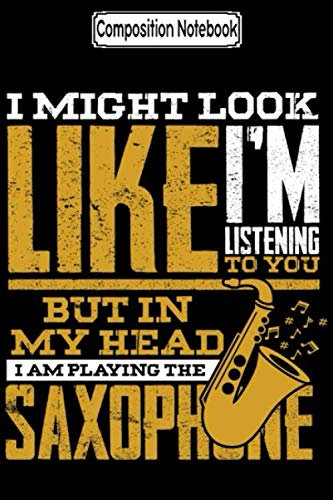 Composition Notebook: Saxophone player Fan Music Notebook Journal/Notebook Blank Lined Ruled 6x9 100 Pages