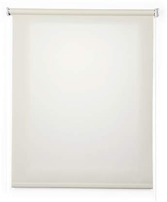 STORESDECO Lichtdurchlässig Rollo, Glatt, Rollo für Fenster und Türen | Ekrü, 160 cm x 180 cm