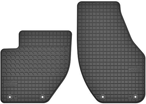 Fußmatten vorne 2er Set für Volvo V40 / V40 Cross Country 2012-2019 Gummi Gummimatten