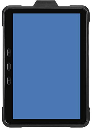 Targus Field-Ready Samsung Galaxy Tab Active Pro Protective Tablet Case Cover with Hands Free Kickstand, Military Grade Drop- Safe Protection, Secure Closure, Water-resistant, Black (THD501GLZ)