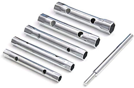 FAST WORLD SHOPPING ® Lot de 6 clés hexagonales de 8 à 17 mm avec levier en T