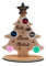 Albero di Natale in legno personalizzato Famiglia - con i nomi dei componenti della famiglia
