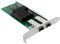 Euqvos adattatore di rete convergente Ethernet da 10GB per Intel X710-DA2 con doppia porta SFP+, PCIe 3.0 x8 a basso profilo - 10 Gigabit SFP+ x 2 Supporto Windows Server/Windows/Linux/ESX