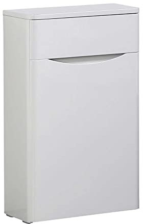 Go Bathrooms Eaton White WC Unit Toilet Cover Includes Concealed Cistern Back to Wall Toilet Housing WC Cover - 500mm