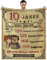 MAST DOO Geschenk Hochzeitstag, Decke zum 10 Jahre Hochzeitstag, Jubiläum, Jahrestag Valentinstag Geburtstag Liebe Geschenke Für Paare Frauen Männer, Superweiche Fleecedecke 150x200cm