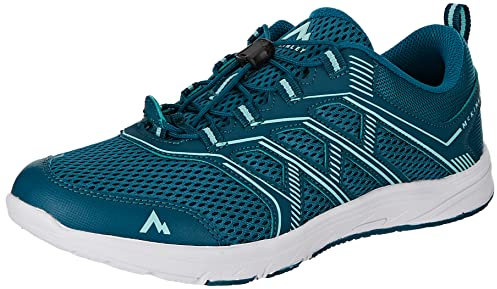 McKINLEY Damen Amphibio Ii Mokassin, Blue Petrol Mint WHI, 38 EU