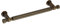 FURNIWARE Pack of 10 Vintage Drawer Handles, Antique Brass Cabinet Pulls Kitchen Door Handles Hardware Pulls Kitchen Cabinet Door Handles-128mm(5 Inch) Hole Center