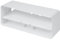 Vent Systems Connecteur de conduit rectangulaire 220 x 90 mm avec amortisseur anti-retour - Raccord en plastique pour systèmes de ventilation à plat - Refroidissement, chauffage, ventilation, CVC
